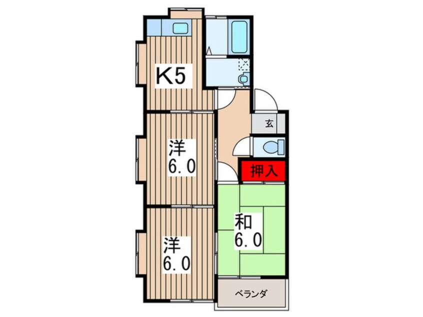 間取図 ハイツアネシス