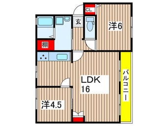 間取図 幸町レジデンス
