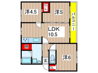 間取図 幸町レジデンス