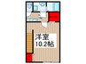 仮)エテルノヴァローレ狭山 1Kの間取り