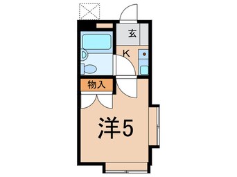 間取図 ペアパレス大泉