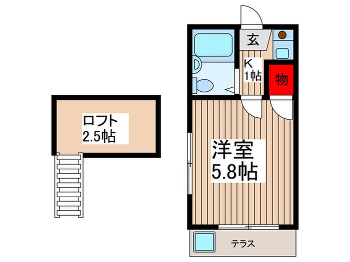 間取り図 エイブル大宮・Ｋ