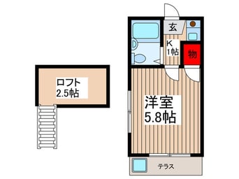 間取図 エイブル大宮・Ｋ