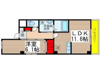 間取図 アリエスコート