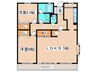 リベラルＴ 2LDKの間取り