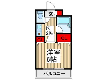 間取図 ベルファース朝霞台