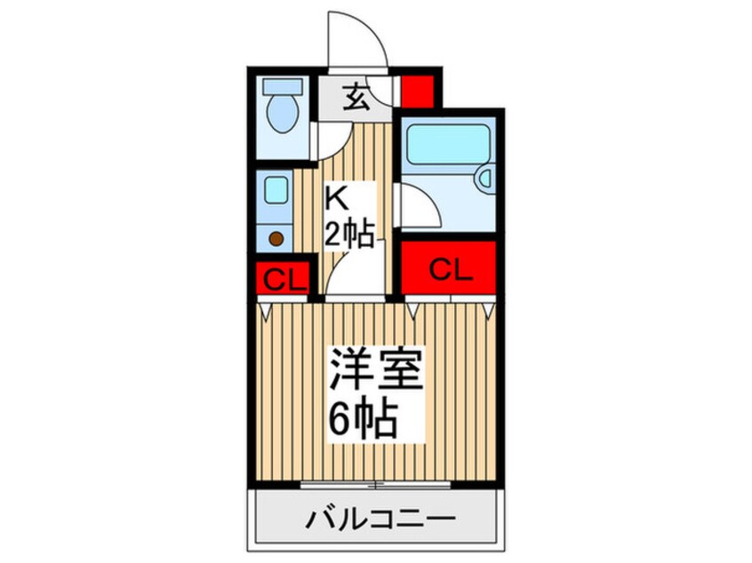 間取図 ベルファース朝霞台