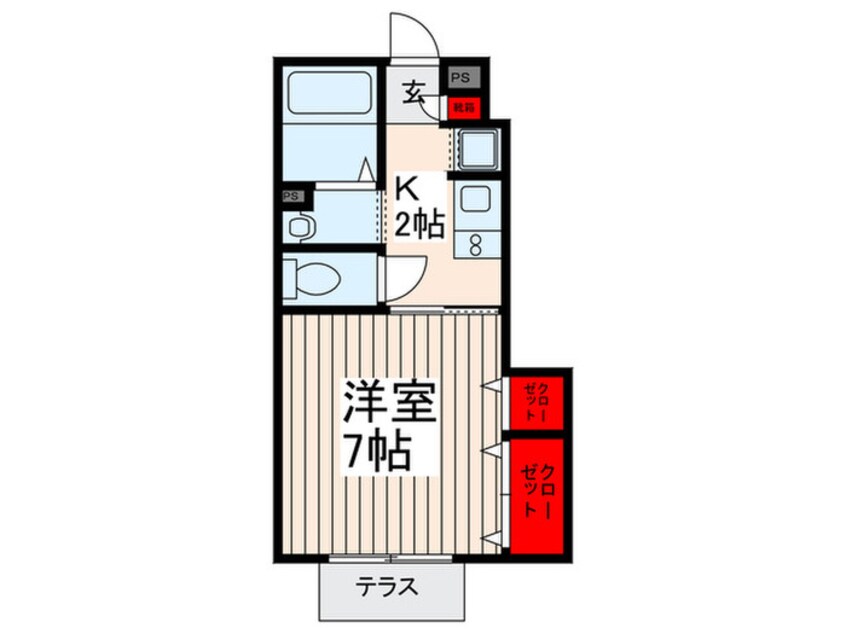 間取図 クレベ－ル