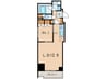 レジディア文京本郷Ⅲ 1LDKの間取り