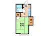 Ｙ－ｈｏｕｓｅ 1Kの間取り