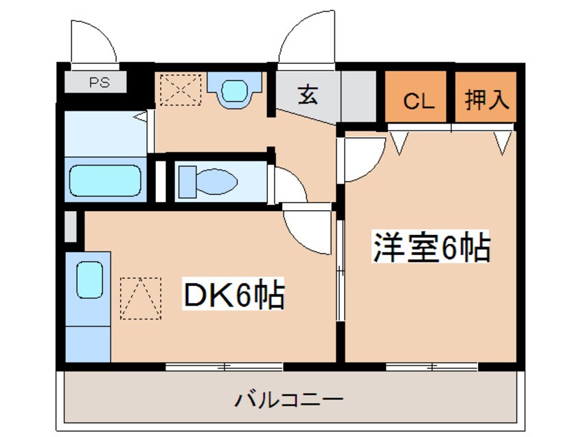 間取図 ジャルダン