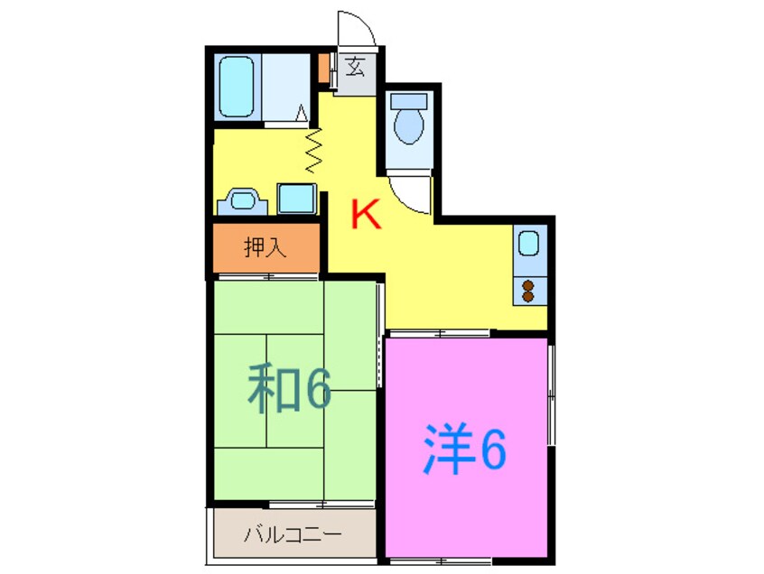 間取図 エクセル　西一之江