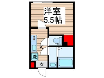 間取図 カインドネス北小岩