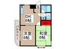 ア－ガスヒルズ５１ 2DKの間取り