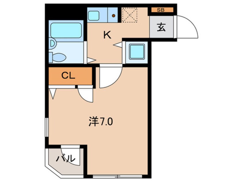 間取図 ハウスモモ