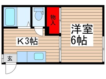 間取図 プライムメゾン本八幡