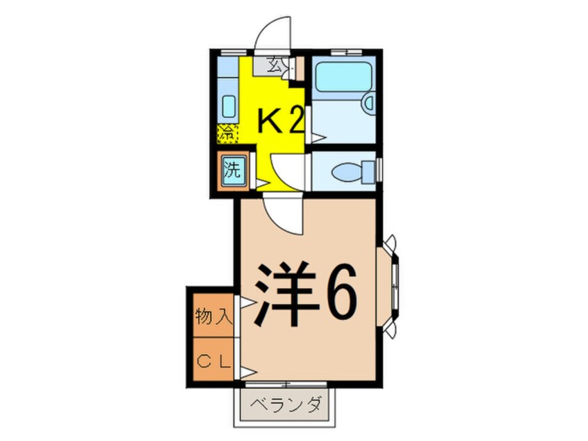 間取図 クレールメゾン