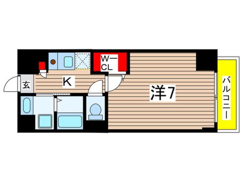 間取図 ルクレ菊川