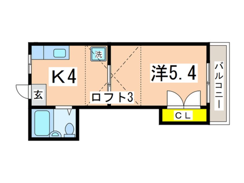 間取図 ファミ－ル富士見町