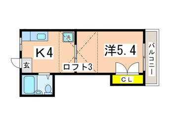 間取図 ファミ－ル富士見町