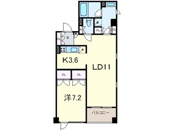 間取図 アパートメンツ代々木上原