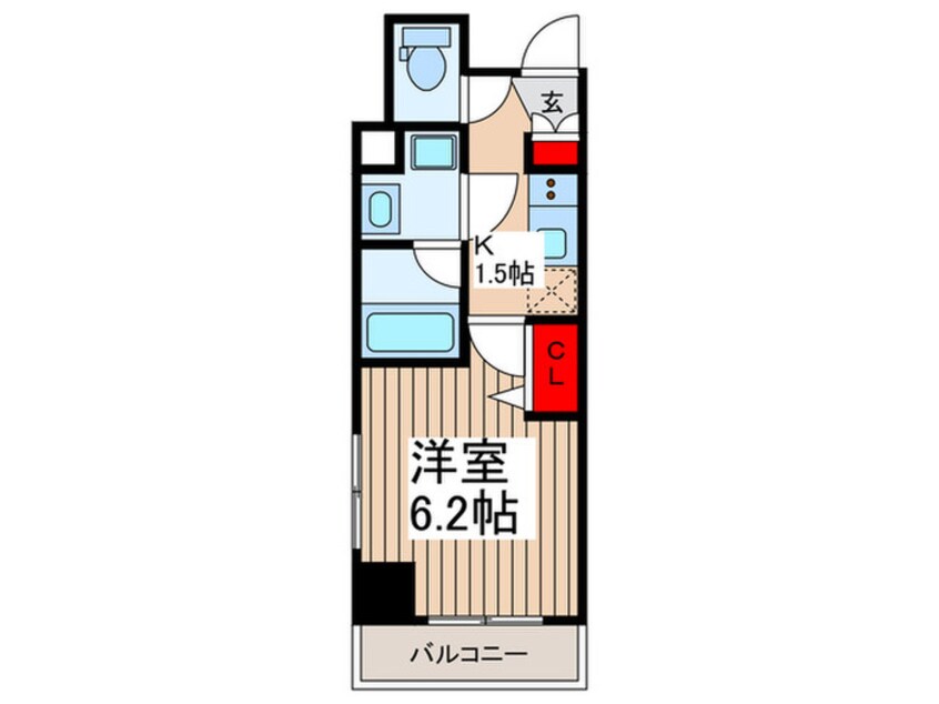 間取図 LUXENA　TODAKOEN　