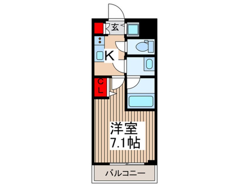 間取図 LUXENA　TODAKOEN　
