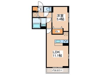 間取図 Dスクエア金森東