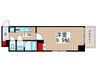 エフシティ亀戸 1Kの間取り