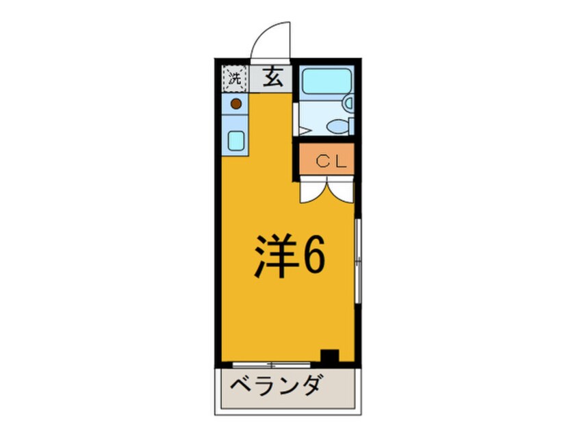 間取図 グリ－ンハイツ上野