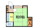 奈良荘の間取図