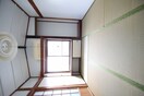 室内からの展望 奈良荘