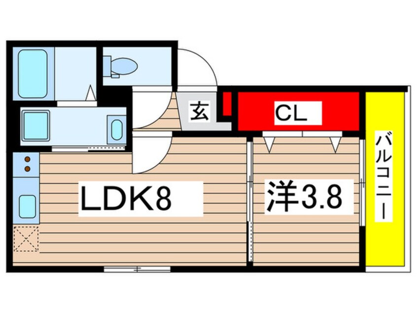 間取図 スマイルレジデンス