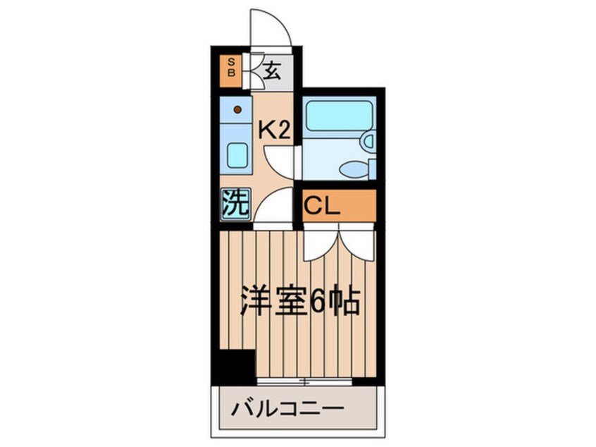 間取図 こまばディモ－レ(842-1)