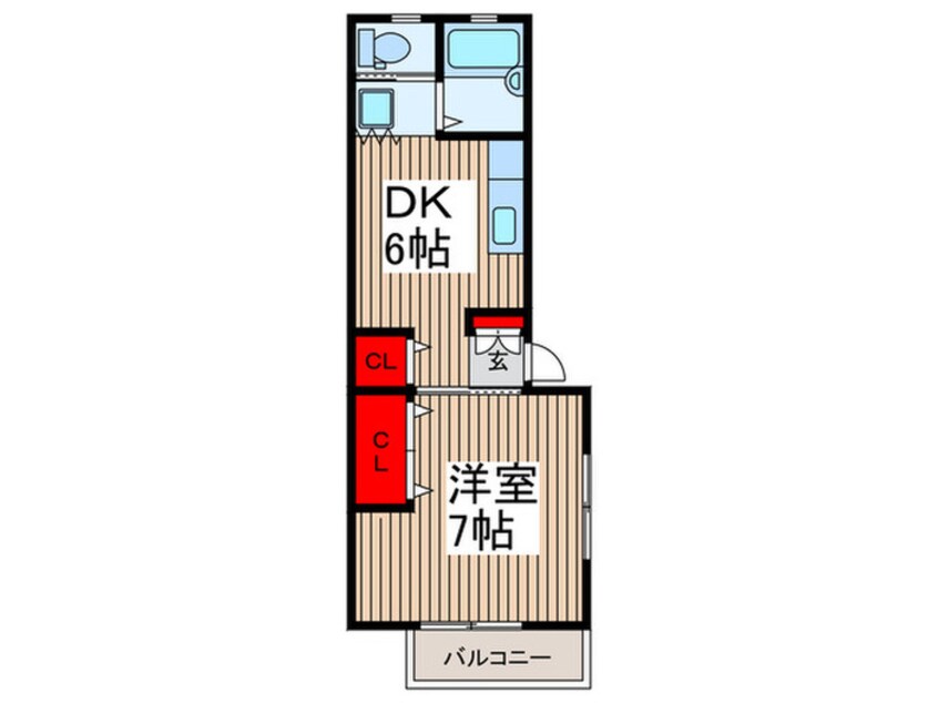 間取図 エスポワール