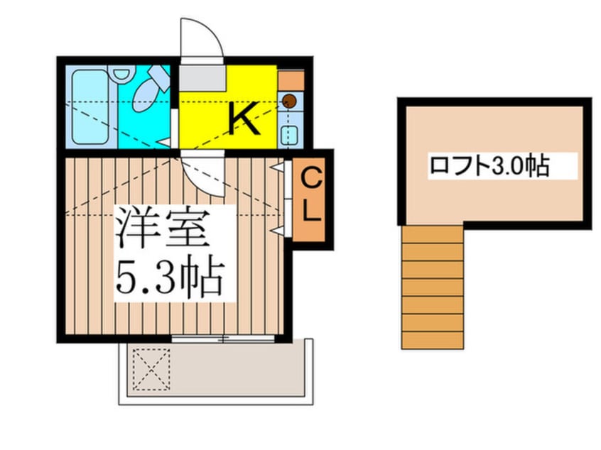 間取図 パレス上尾