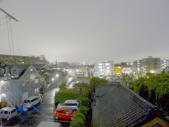 室内からの展望 第３アサヒハイツ