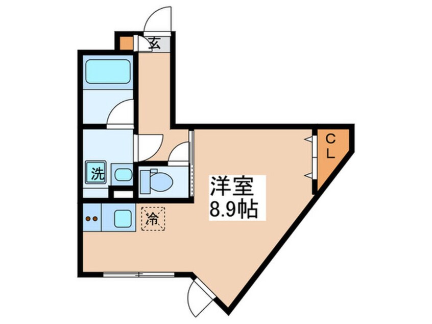 間取図 アルティザ氷川台