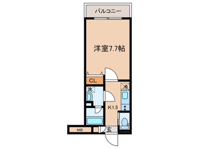 間取図 アルティザ氷川台