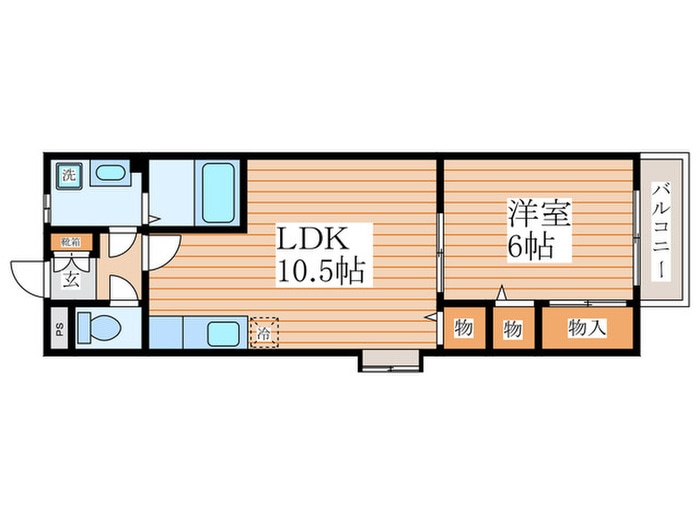間取り図 メゾン･ド･プランタンⅤ