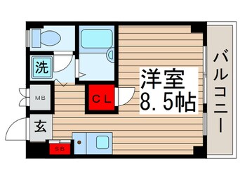 間取図 シティハウス新松戸