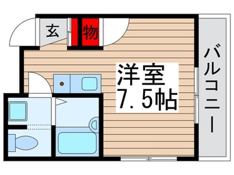 間取図 シティハウス新松戸
