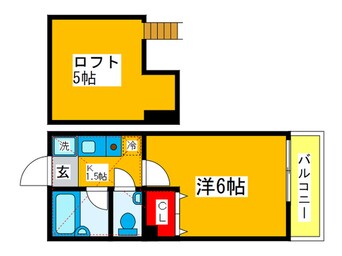 間取図 マリーナ　デル　レイ