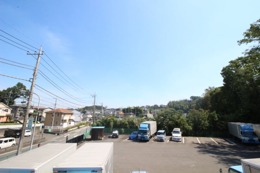 室内からの展望 万騎が原ハイツ