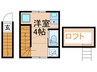 サークルハウス江古田弐番館 1Rの間取り