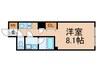 プレール・ドゥーク中野上高田 1Rの間取り
