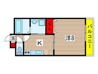 間取図 アルファビレッジ