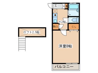 間取図 グレイトフル三田Ⅱ