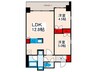 Brillia ist町屋 2LDKの間取り