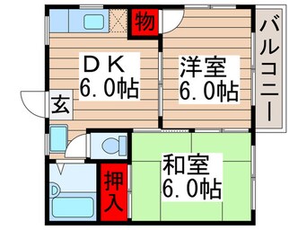 間取図 第２森荘